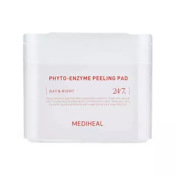 Очищающие пилинг-пэды с энзимами и LHA Mediheal Phyto-Enzyme Peeling Pad