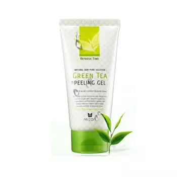 Пилинг-скатка Mizon Refresh Time Peeling Gel Зеленый чай