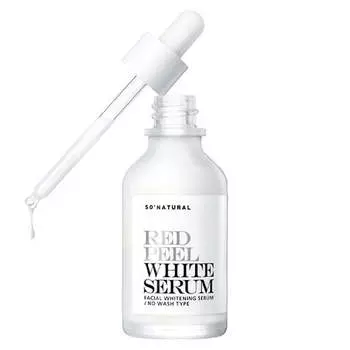 Осветляющая сыворотка с блюр-эффектом So Natural Red Peel White Serum