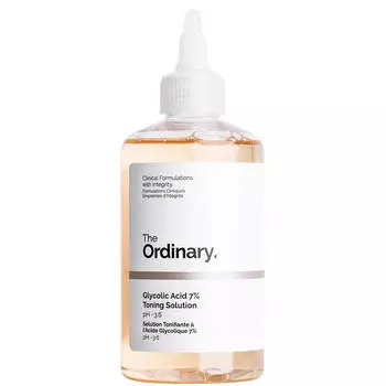 Веганский пилинг-тоник с 7% гликолевой кислоты The Ordinary Glycolic Acid 7% Exfoliating Toner
