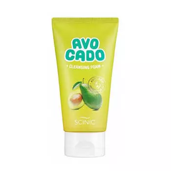 Питательная пенка для умывания с авокадо Scinic Avocado Cleansing Foam