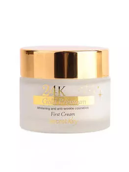 Питательный антивозрастной крем с золотом Secret Key 24K Gold Premium First Cream