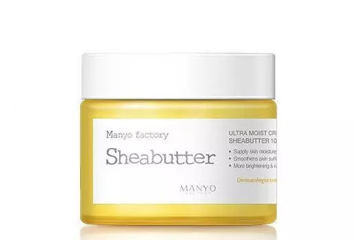 Питательный крем для лица с маслом ши Manyo Factory Ultra Moist Creamy Sheabutter