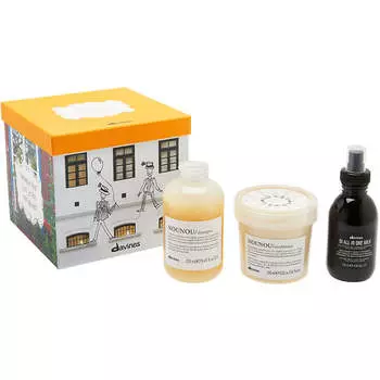 Подарочный набор для питания волос с томатом Davines NOUNOU Holiday Gift Set