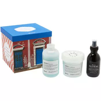 Подарочный набор для защиты цвета волос Davines MINU + OI Kit