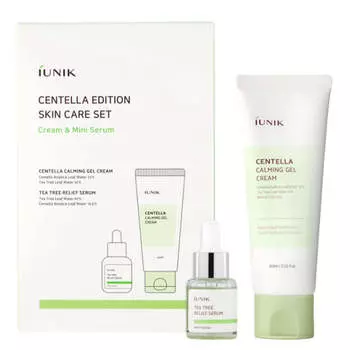 Набор для проблемной кожи с центеллой и чайным деревом iUnik Centella Edition Skincare Set