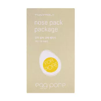 Полоски от черных точек Tony Moly Egg Pore Nose Pack Package 1 штука