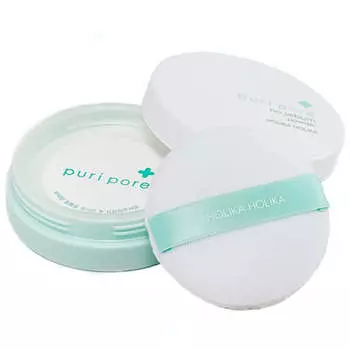Прозрачная матирующая рассыпчатая пудра Holika Holika Puri Pore No Sebum Powder
