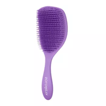 Массажная расчёска с ароматом лаванды Solomeya Wet Detangler Brush Cushion Lavender