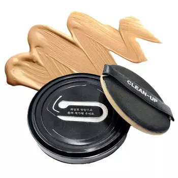 Рефил для тонального крема-кушона CUSKIN Clean-Up Skinfit Cushion Pact SPF 50 PA++++ Refill 23