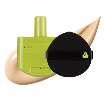 Рефил для стойкого кушона с сатиновым финишем Unleashia Healthy Green Cushion Re-feel SPF30 PA++ 16N