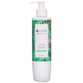 Регенерирующая маска для волос с пептидами G.Love Peptide Hair Serum-Mask Strong Peas