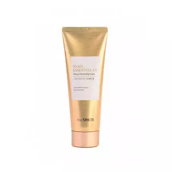Регенерирующая пенка для умывания The Saem Snail Essential EX Deep Cleansing Foam