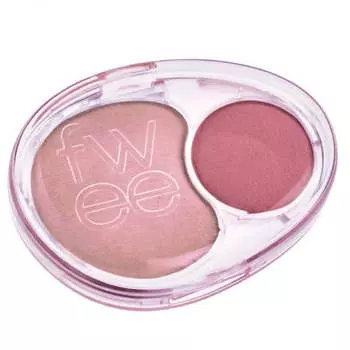 Двойные муссовые румяна fwee Mellow Dual Blusher MV01 No More Cupid