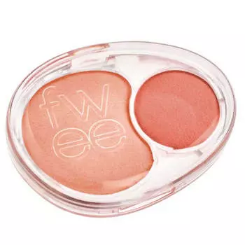 Двойные муссовые румяна fwee Mellow Dual Blusher CR01 Juicy Smile