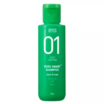Шампунь против перхоти Amos Professional Pure Smart Shampoo Deep Action 80 мл