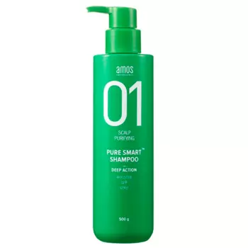 Шампунь против перхоти Amos Professional Pure Smart Shampoo Deep Action 500 мл