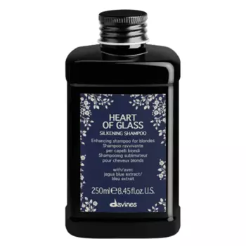 Оттеночный шампунь для светлых волос Davines Heart of Glass Silkening Shampoo
