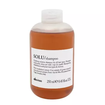 Шампунь для глубокого очищения с экстрактом гречихи Davines SOLU Shampoo