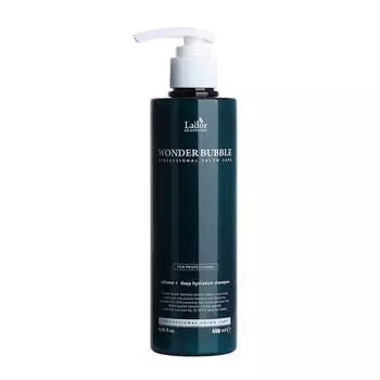 Увлажняющий шампунь для объёма и гладкости волос Lador Wonder Bubble - 600 мл