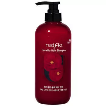 Шампунь для волос с маслом камелии Flor de Man Redflo Camellia Hair Shampoo