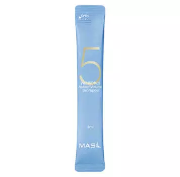 Шампунь для объема волос с пробиотиками Masil 5 Probiotics Perfect Volume Shampoo 8 мл