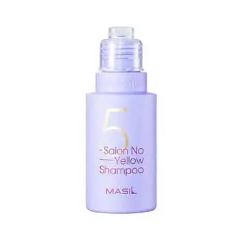Тонирующий шампунь для осветленных волос Masil 5 Salon No Yellow Shampoo - 50 мл