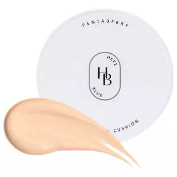 Сияющий тональный кушон с пантенолом HEVEBLUE Pentaberry Panthenol Repair Glow Foundation Cushion 17-21 VANILLA