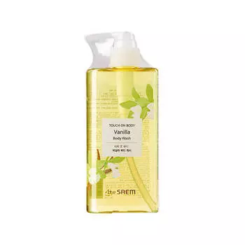 Слабокислотный гель для душа с ванилью The Saem Touch On Body Vanilla Body Wash
