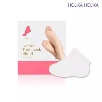 Смягчающая маска для стоп Holika Holika Baby Silky Foot Mask Sheet