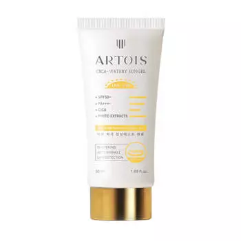 Солнцезащитный гель для чувствительной кожи 1004 Laboratory Artois Cica-Watery Sun Gel SPF50+ PA++++