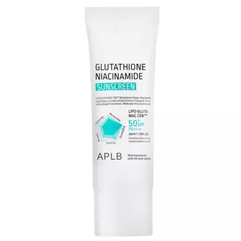 Солнцезащитный крем APLB Glutathione Niacinamide Sunscreen SPF50+ PA++++