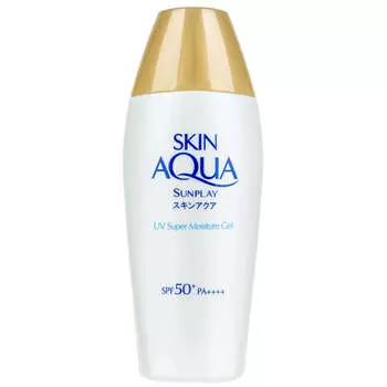 Солнцезащитное молочко для лица и тела Skin Aqua Sunplay UV Super Moisture Gel SPF50+ PA++++