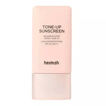 Солнцезащитный тонирующий праймер с розой Heimish Bulgarian Rose Tone-up Sunscreen SPF 50+ PA+++