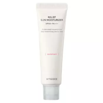 Увлажняющий солнцезащитный крем с успокаивающим действием Hyggee Relif Sun Moisturizer SPF50+ PA++++