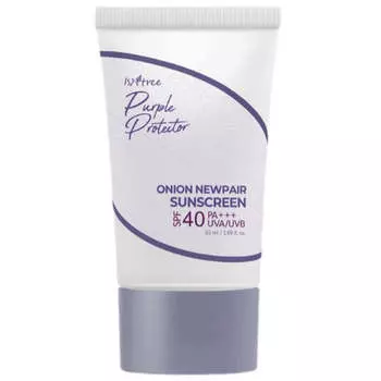 Лёгкий некомедогенный санскрин для проблемной кожи IsNtree Onion Newpair Sunscreen SPF40+ PA+++