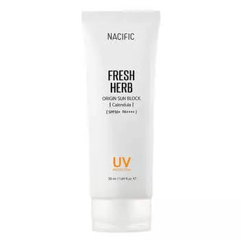 Освежающий санблок с календулой NACIFIC Fresh Herb Origin Sun Block Calendula SPF50+ PA++++