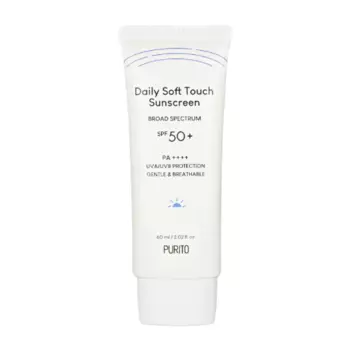 Солнцезащитный крем на фотостабильных фильтрах Purito Seoul Daily Soft Touch Sunscreen SPF50+ PA++++