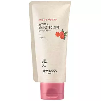 Солнцезащитный крем с комплексом ягод Skinfood Berry Glowing Sun Cream SPF50+ PA++++