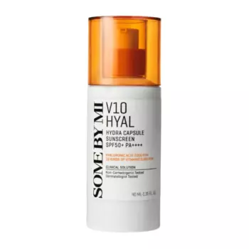 Капсульный увлажняющий санскрин для лица Some By Mi V10 Hyal Hydra Capsule Sunscreen SPF50+ PA++++