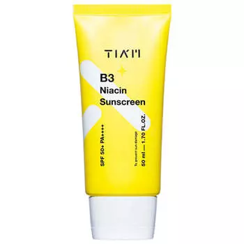 Солнцезащитный крем с ниацинамидом TIAM B3 Niacin Sunscreen SPF50+ PA ++++
