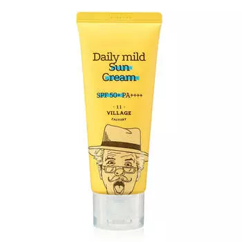 Ежедневный солнцезащитный крем Village 11 Factory Daily Mild Sun Cream SPF50+ PA++++
