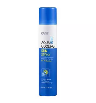Солнцезащитный охлаждающий спрей SNP Aqua Cooling Sun Spray 50 PA++++
