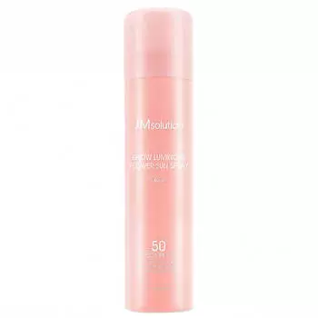 Омолаживающий солнцезащитный спрей с розой JMsolution Glow Luminous Flower Sun Spray SPF50+ PA++++