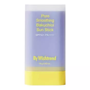 Солнцезащитный стик с бакучиолом By Wishtrend Pore Smoothing Bakuchiol Sun Stick SPF50+ PA++++