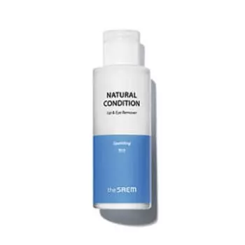 Двухфазное средство для снятия макияжа The Saem Natural Condition Sparkling Lip & Eye Remover
