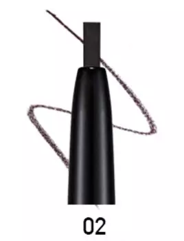 Стойкая подводка-карандаш для глаз Holika Holika Wonder Drawing Skinny Eye Liner - 02. Тёмно-коричневый