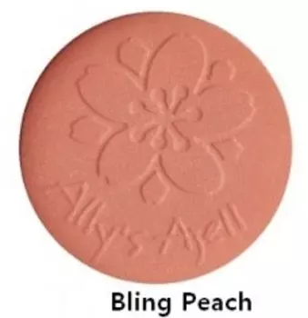 Стойкие шелковые румяна The Saem Sammul Smile Bebe Blusher 04 - Bling Peach
