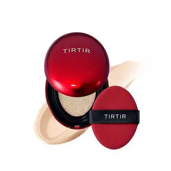 Стойкий мини-кушон с полуматовым финишем TIRTIR Mask Fit Red Mini Cushion 17N Vanilla