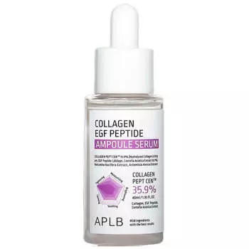 Ампульная сыворотка для упругости кожи с пептидами APLB Collagen EGF Peptide Ampoule Serum